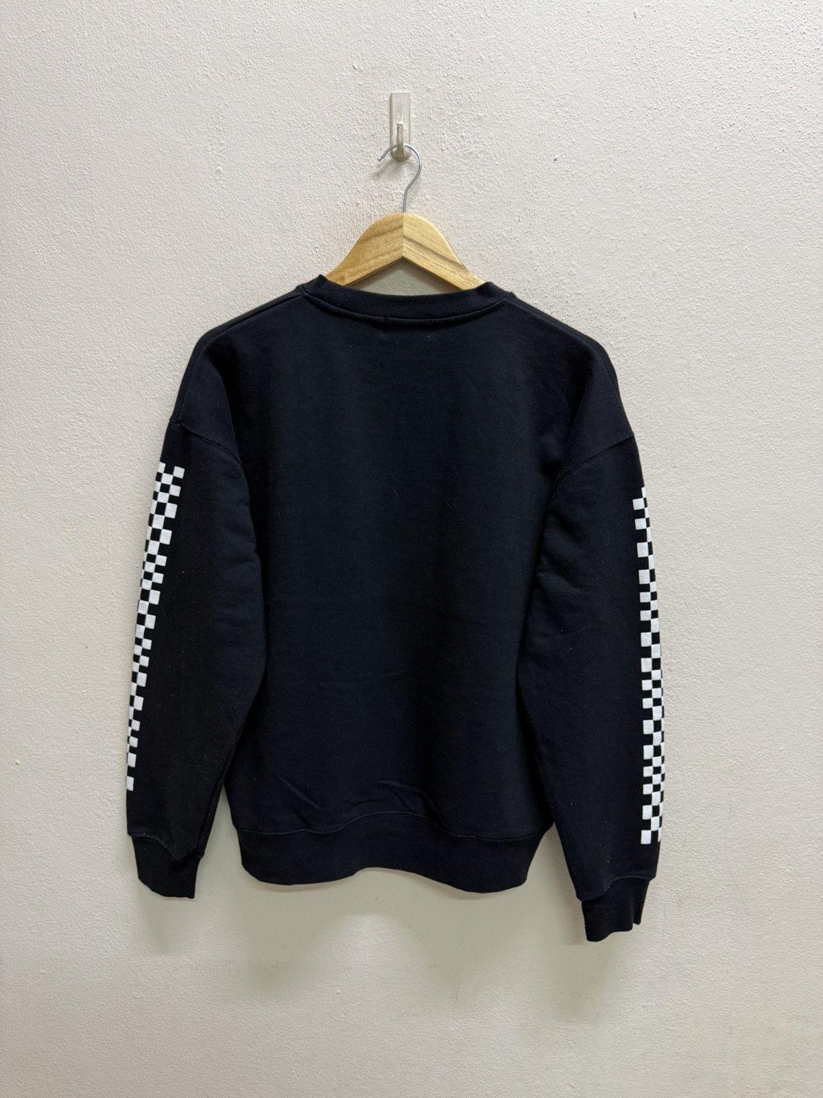 Airwalk Vintage Airwalk Velvet Logo Chekered Sleeve Graphic Sweat Size US M / EU 48-50 / 2 - 17 Thumbnail