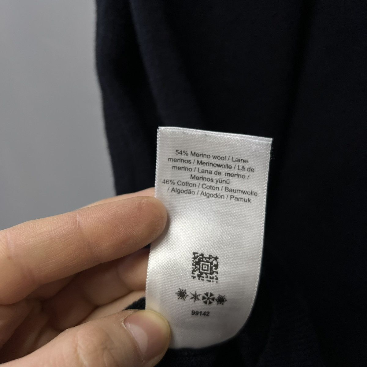 Fred Perry × Vintage Fred Perry Merino Wool Vest y2k men’s navy Size US XL / EU 56 / 4 - 9 Thumbnail