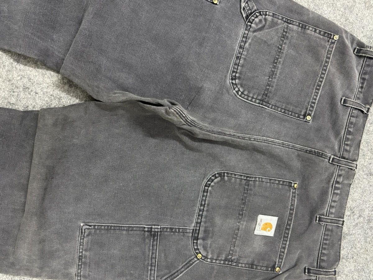 Carhartt 90s Vintage B01BLK Carhartt double knee denim Size US 38 / EU 54 - 6 Thumbnail