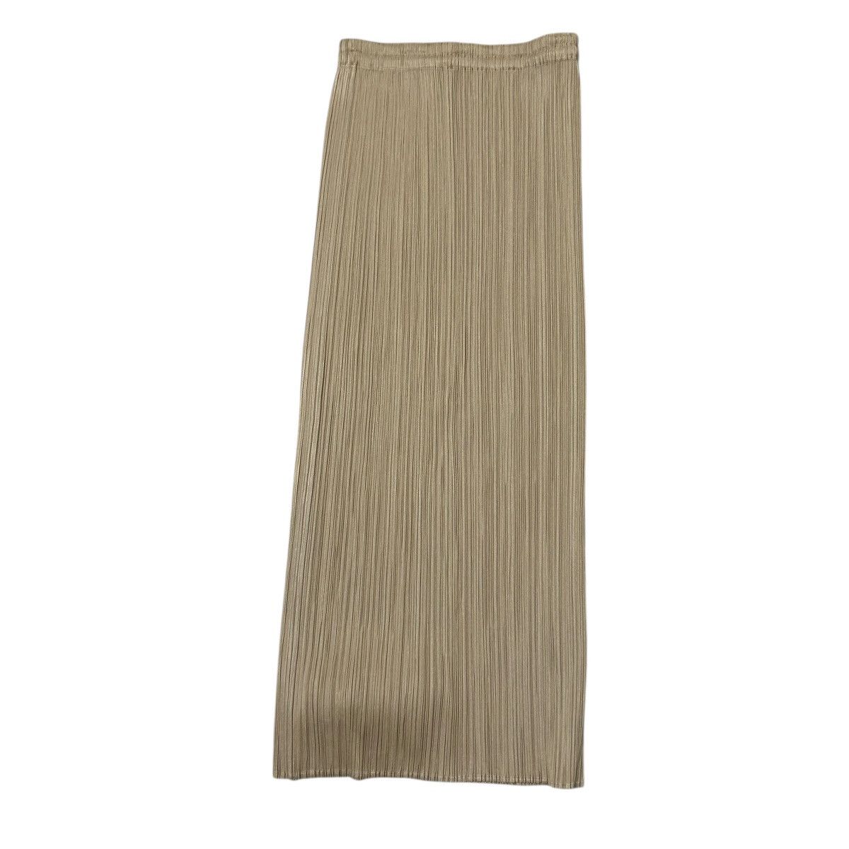 Pleats Please Issey Miyake 700 PLEATS PLEASE ISSEY MIYAKE skirt beige size 1 Size 22" - 2 Thumbnail