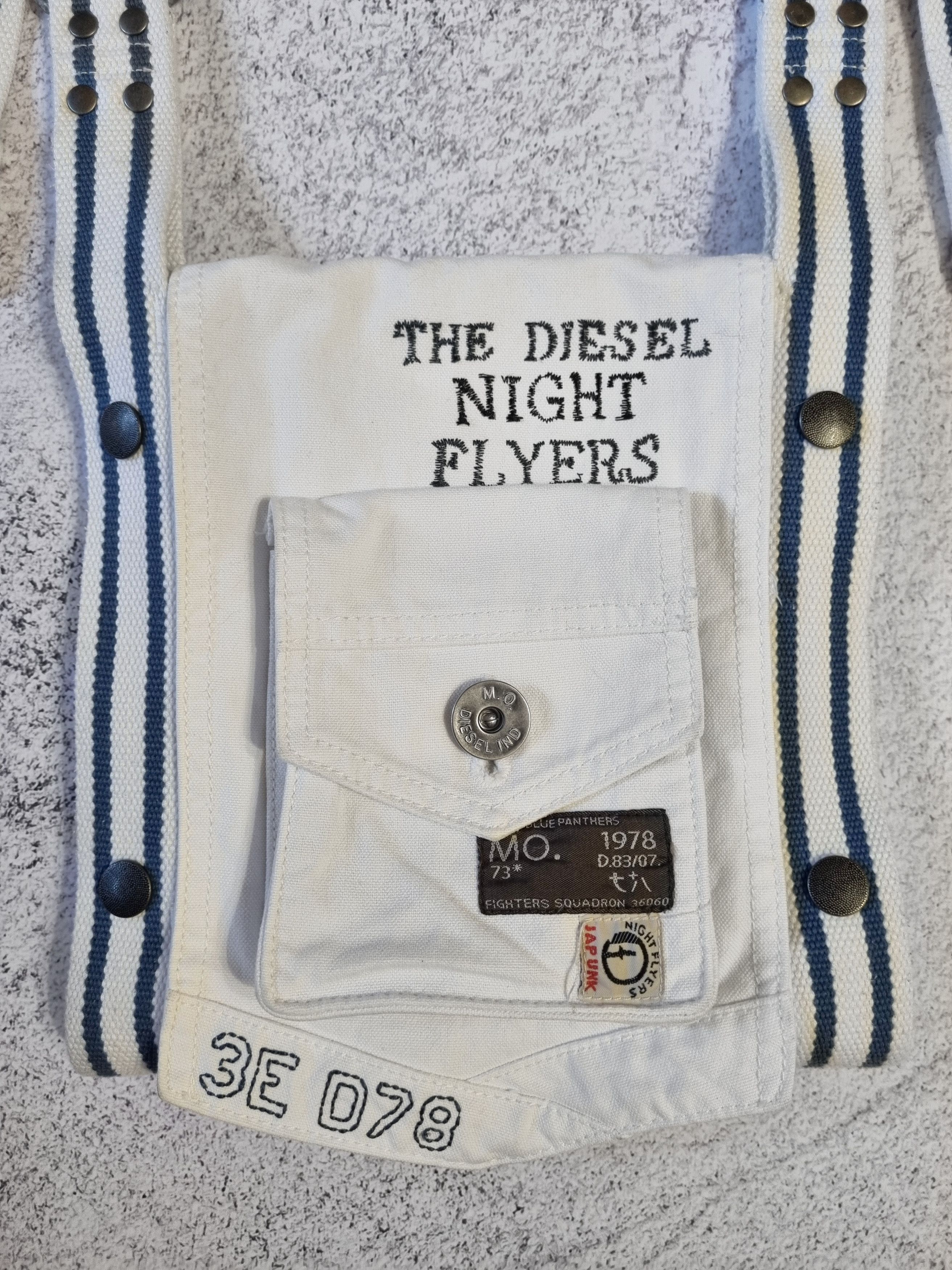 Diesel × Vintage Vintage Diesel Night Flyers Avant Garde Crossbody Bag Size ONE SIZE - 4 Thumbnail