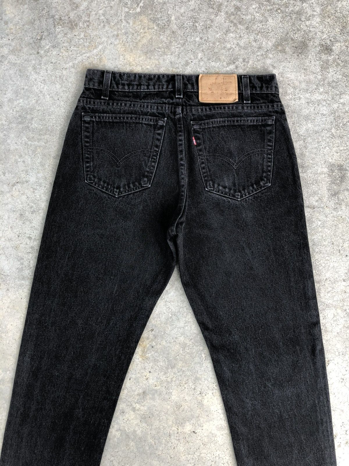 Levi's Vintage 90s Levis 550 Distressed Jeans Baggy Distressed Size US 32 / EU 48 - 8 Thumbnail