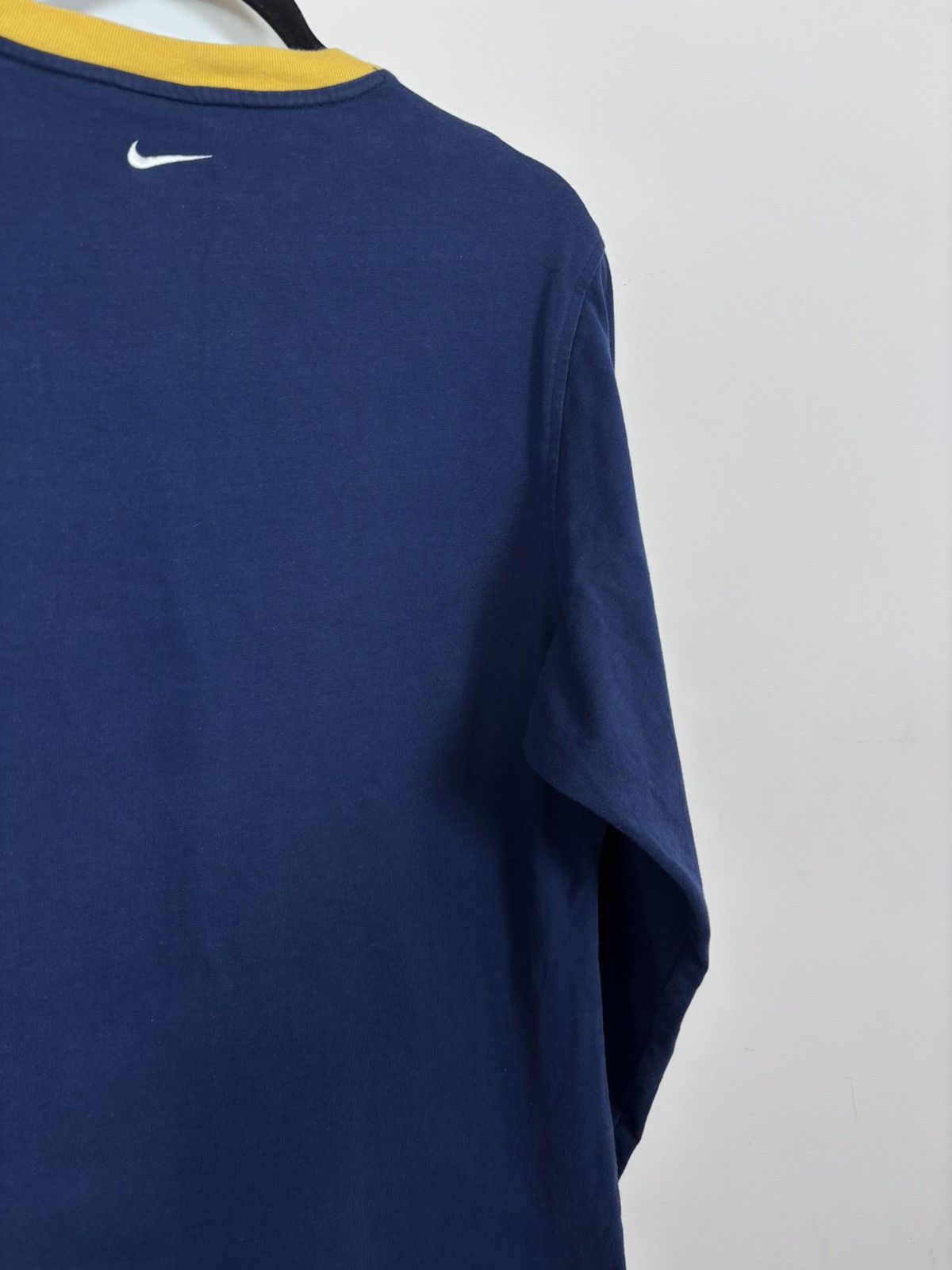 Nike Vintage 90s Nike Y2K Embroidered Swoosh Logo Long Sleeve Tee Size US S / EU 44-46 / 1 - 17 Thumbnail