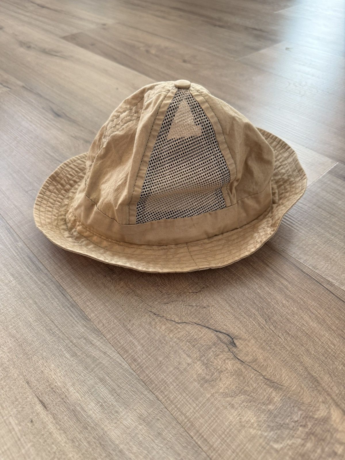 Supreme SUPREME MESH CRUSHER BUCKET HAT TAN Size ONE SIZE - 2 Thumbnail