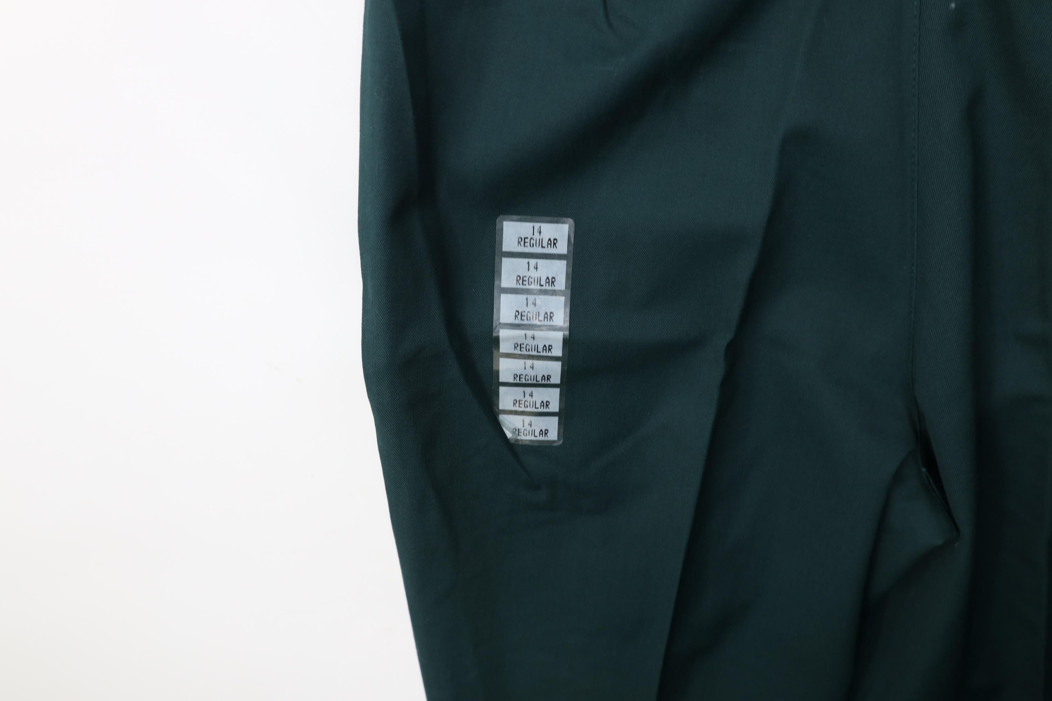 Dickies Deadstock Vintage 90s Dickies Workwear Chino Pants Green USA Size 36" / US 14 / IT 50 - 15 Thumbnail