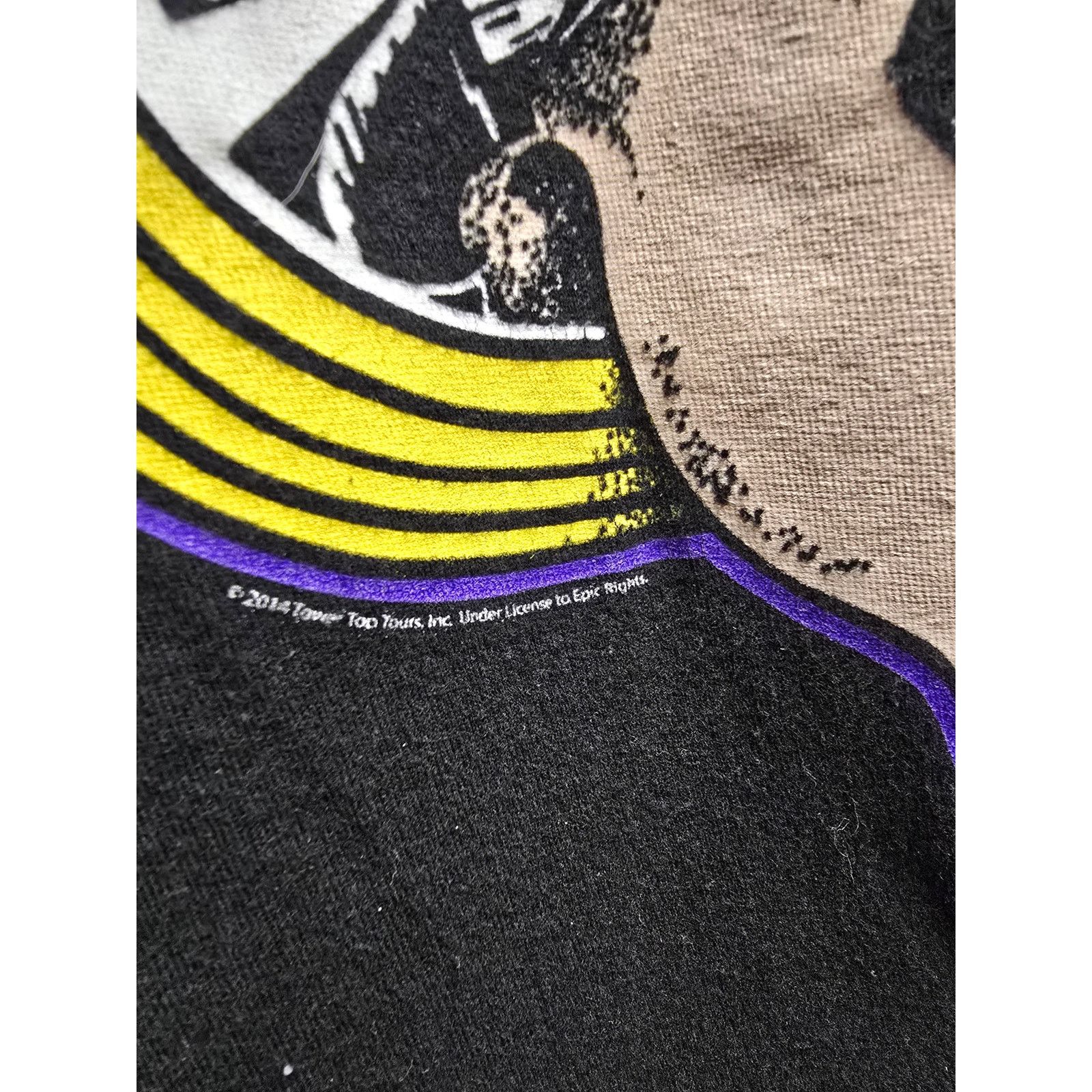 Gildan ZZ Top Black Shirt Electric Guitar Graphic Large Retro Tee Size US L / EU 52-54 / 3 - 3 Thumbnail