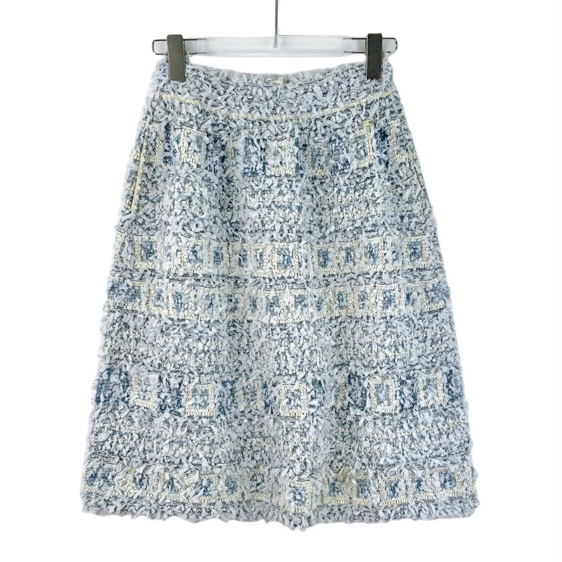 Chanel Chanel Floral Patchwork Skirt K26WX Size 24" / US 00 / IT 34 - 1 Thumbnail