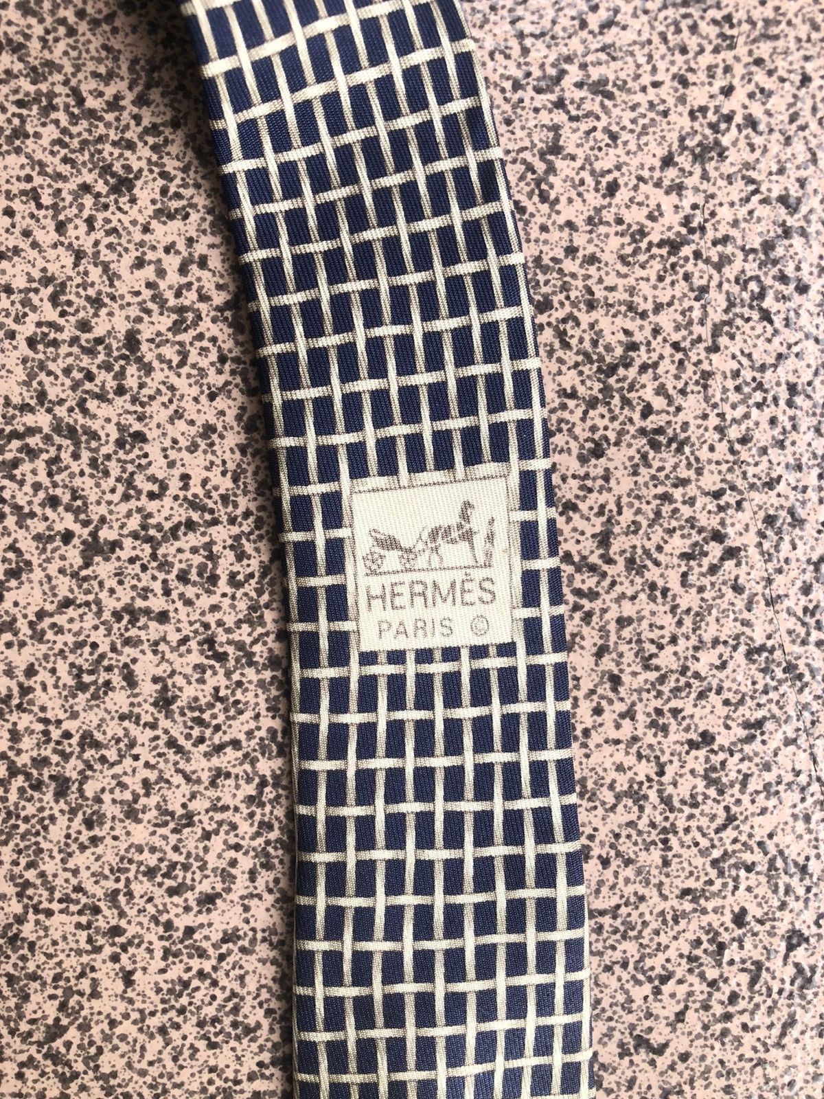 Hermes Hermes stripe tie Size ONE SIZE - 2 Thumbnail