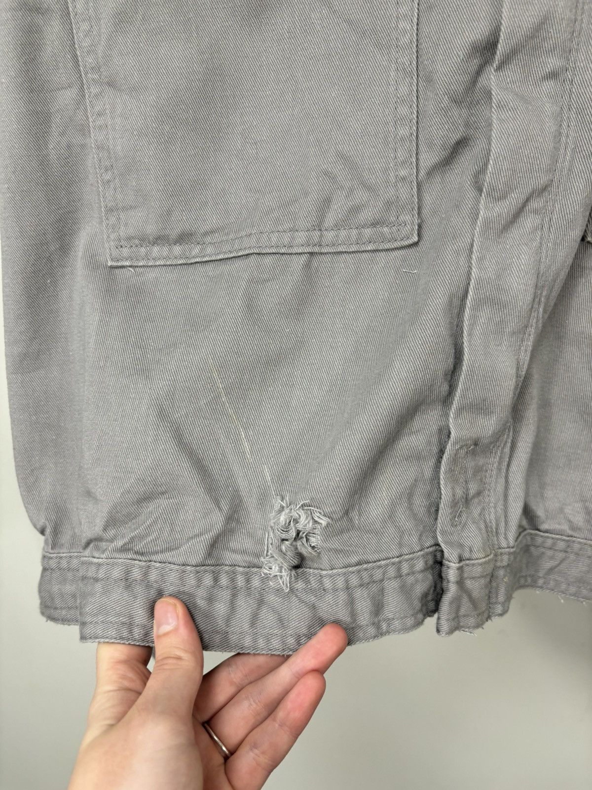Carhartt Vintage Carhartt FR Gray USA Workwear Boxy Cropped Jacket Size US XL / EU 56 / 4 - 9 Thumbnail