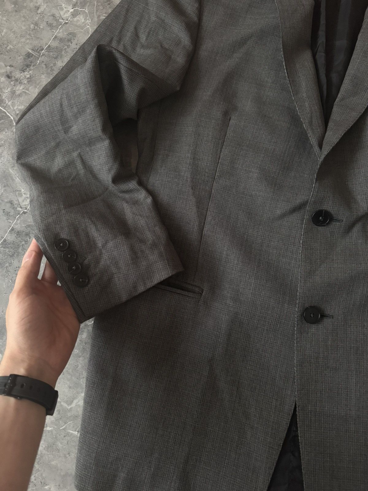 Z Zegna Z Zegna Coat Jacket Wool Button Blazer 54 R Italy Luxury Size 54R - 4 Thumbnail