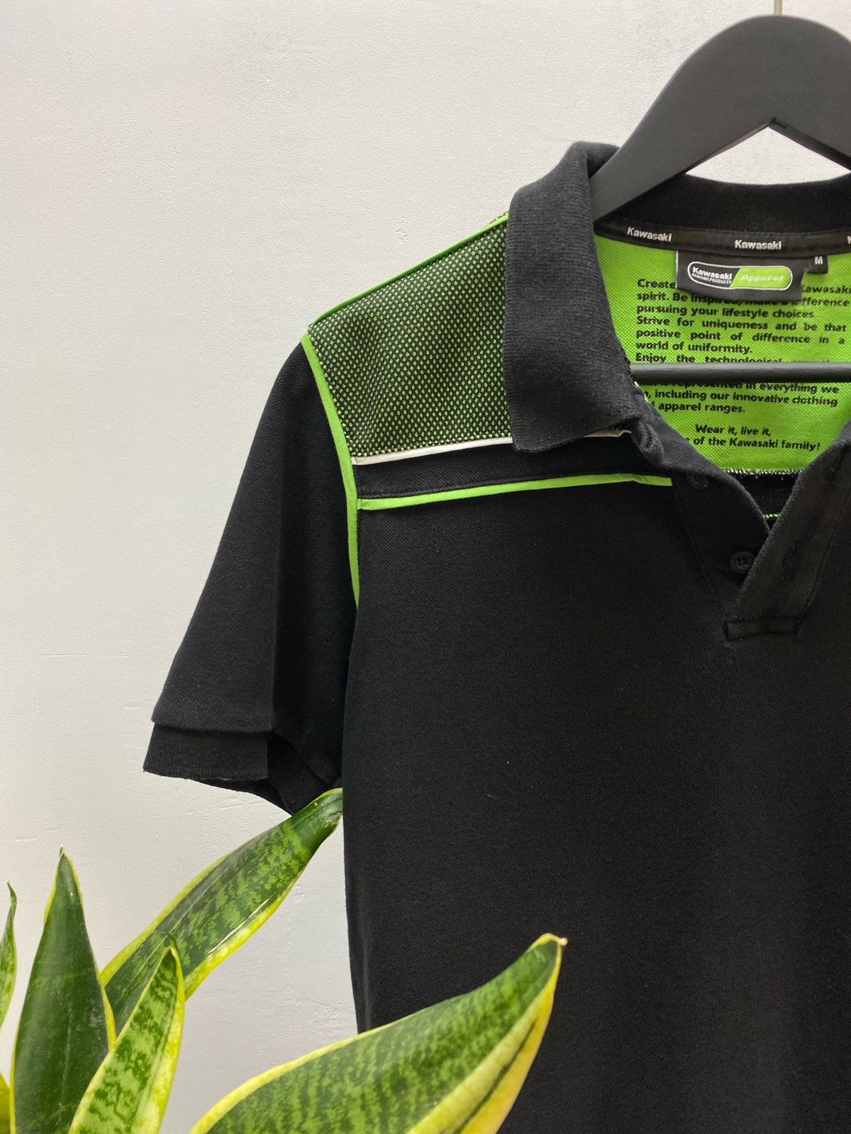 NASCAR Kawasaki Vintage Rare Polo Racing Polo T shirt Size US M / EU 48-50 / 2 - 6 Thumbnail