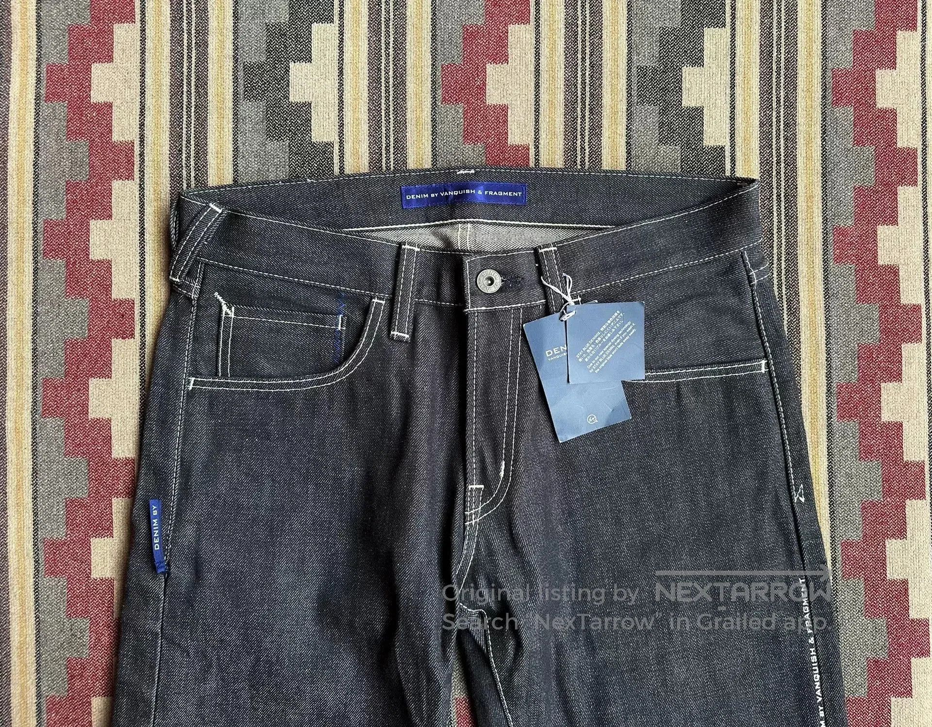 Vanquish denim by vanquish&fragment redline jeans. Size US 30 / EU 46 - 3 Thumbnail