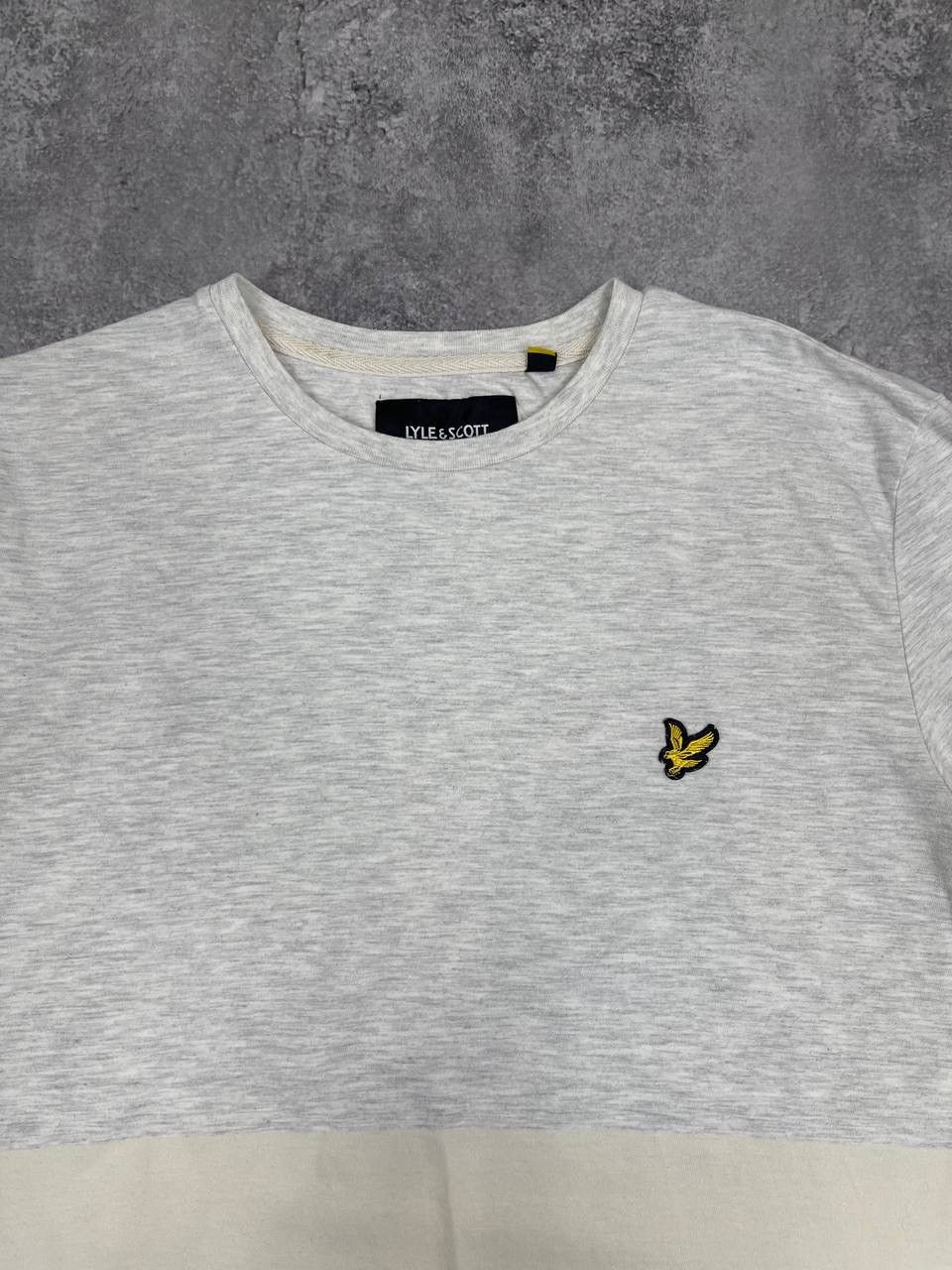 Lyle & Scott & Scott Men Cotton T-Shirt Grey Size L Size US L / EU 52-54 / 3 - 2 Thumbnail