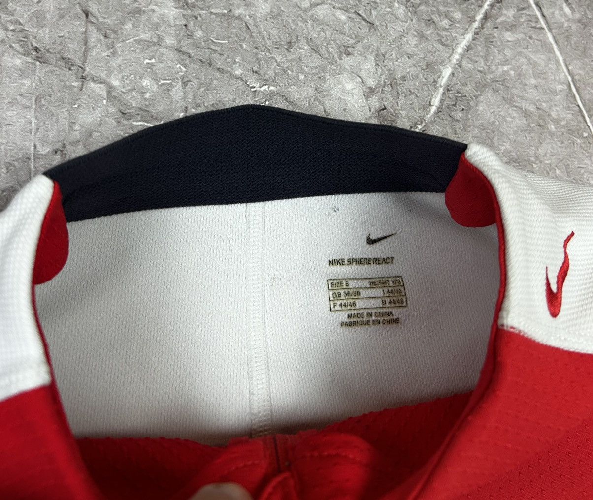 Nike 2000s Nike Sphere by Tony Spackman Quarter zip T Shirt Tee Size US S / EU 44-46 / 1 - 5 Thumbnail