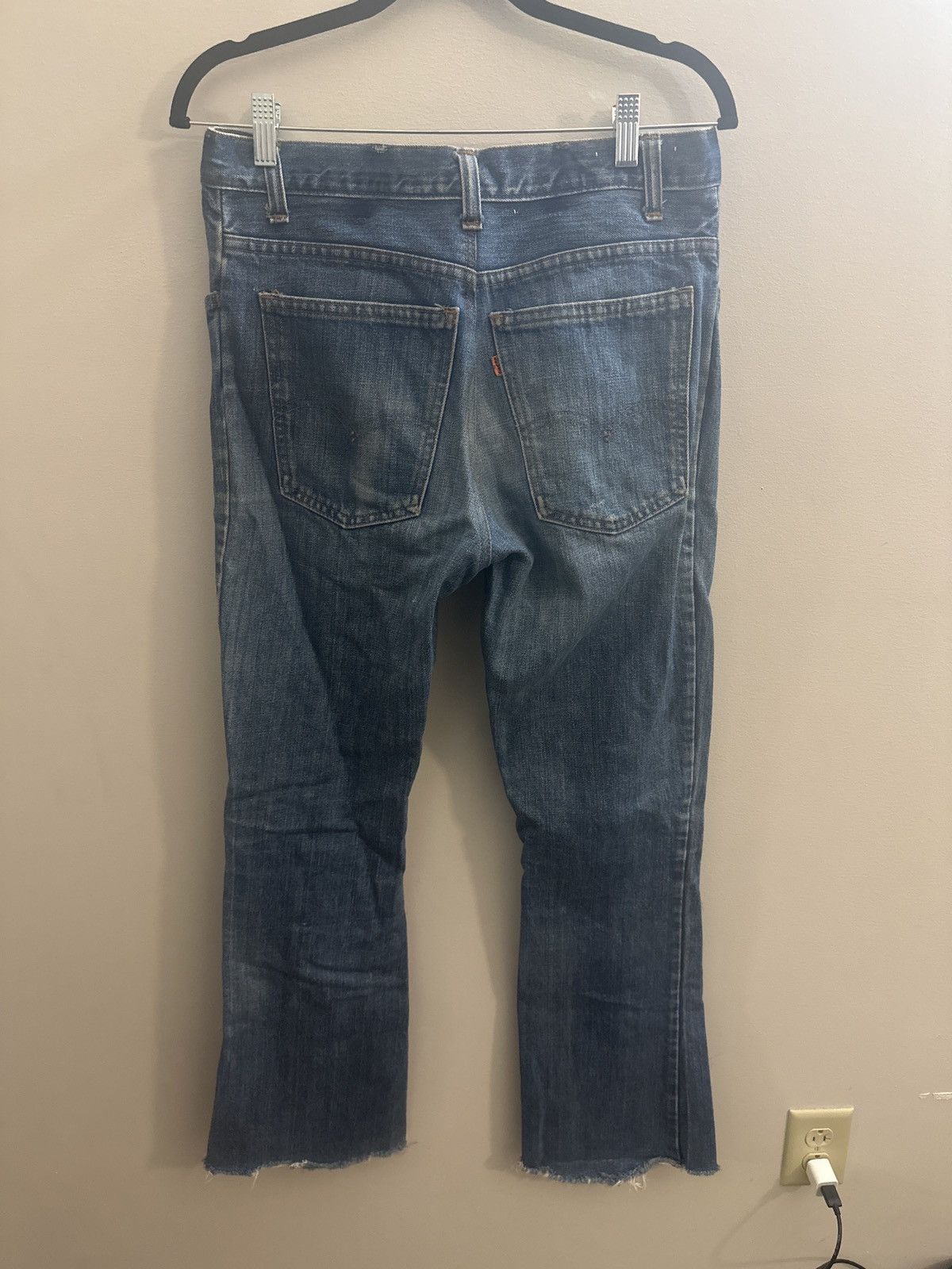 Levi's VINTAGE ORANGE TAB FLARED LEVIS Size US 28 / EU 44 - 2 Thumbnail