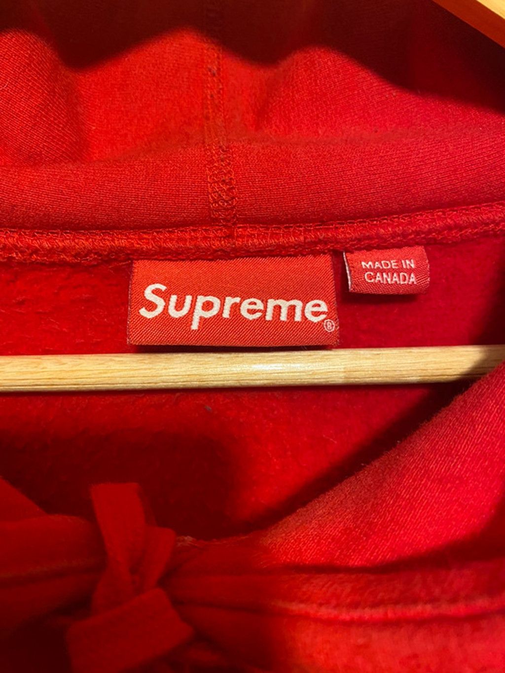 Supreme Supreme Box Logo Hooded Sweatshirt (Red) Size US XL / EU 56 / 4 - 5 Thumbnail