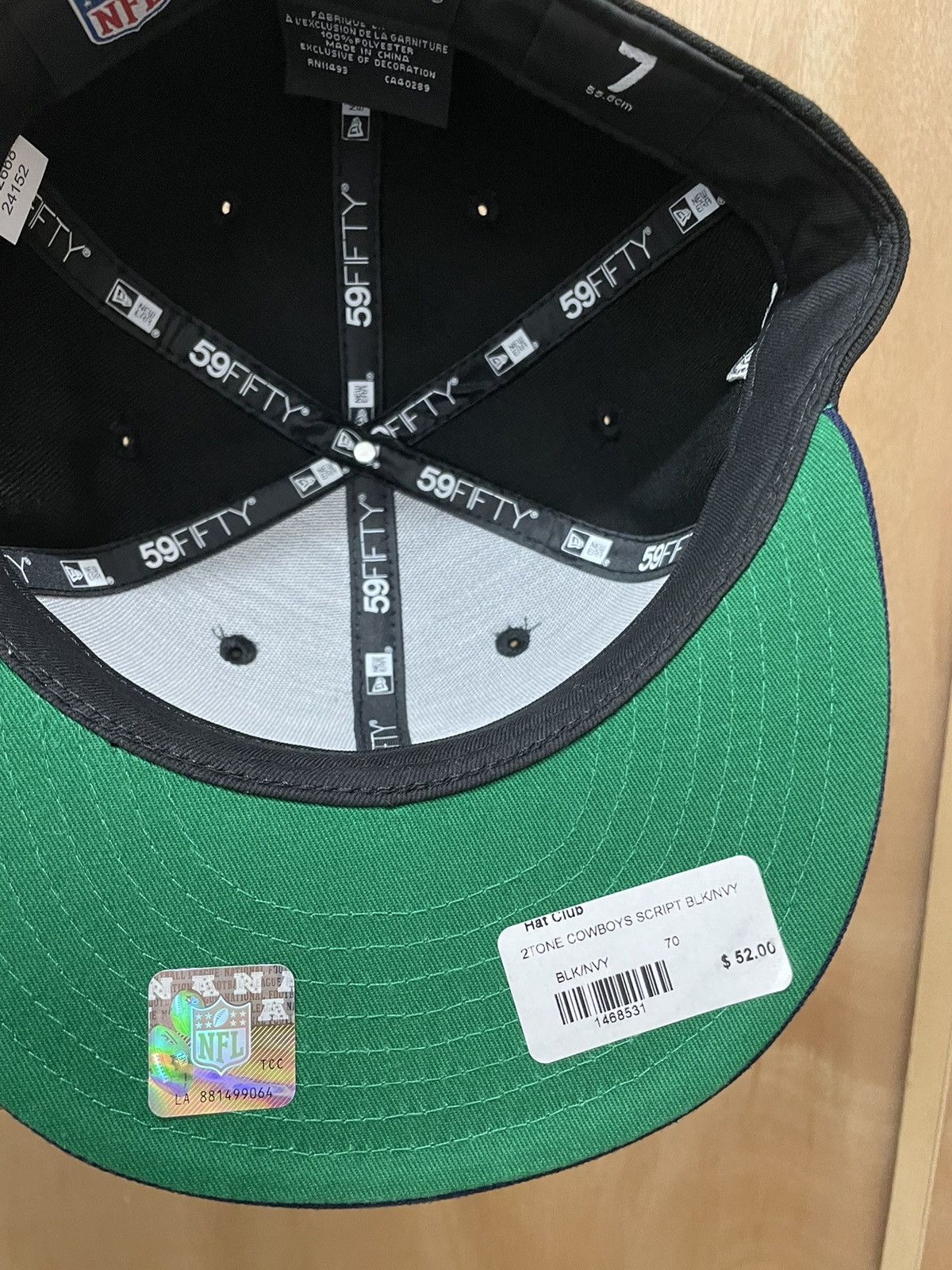 New Era Hat club Dallas cowboys 59fifty fitted size 7 brand new Size ONE SIZE - 5 Thumbnail
