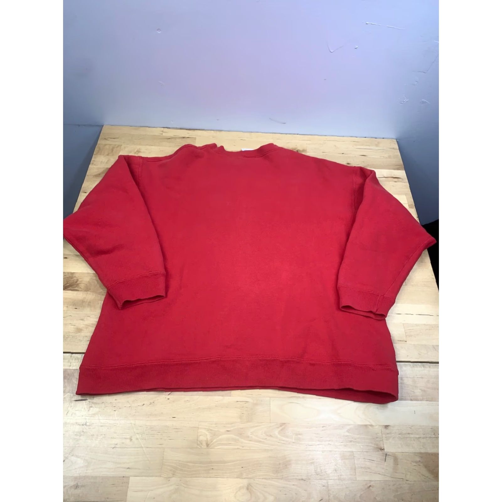Guess VINTAGE GUESS Sweatshirt Men One Size Red Embroidered 90s USA 12355 Sweatshirt Size US M / EU 48-50 / 2 - 7 Thumbnail