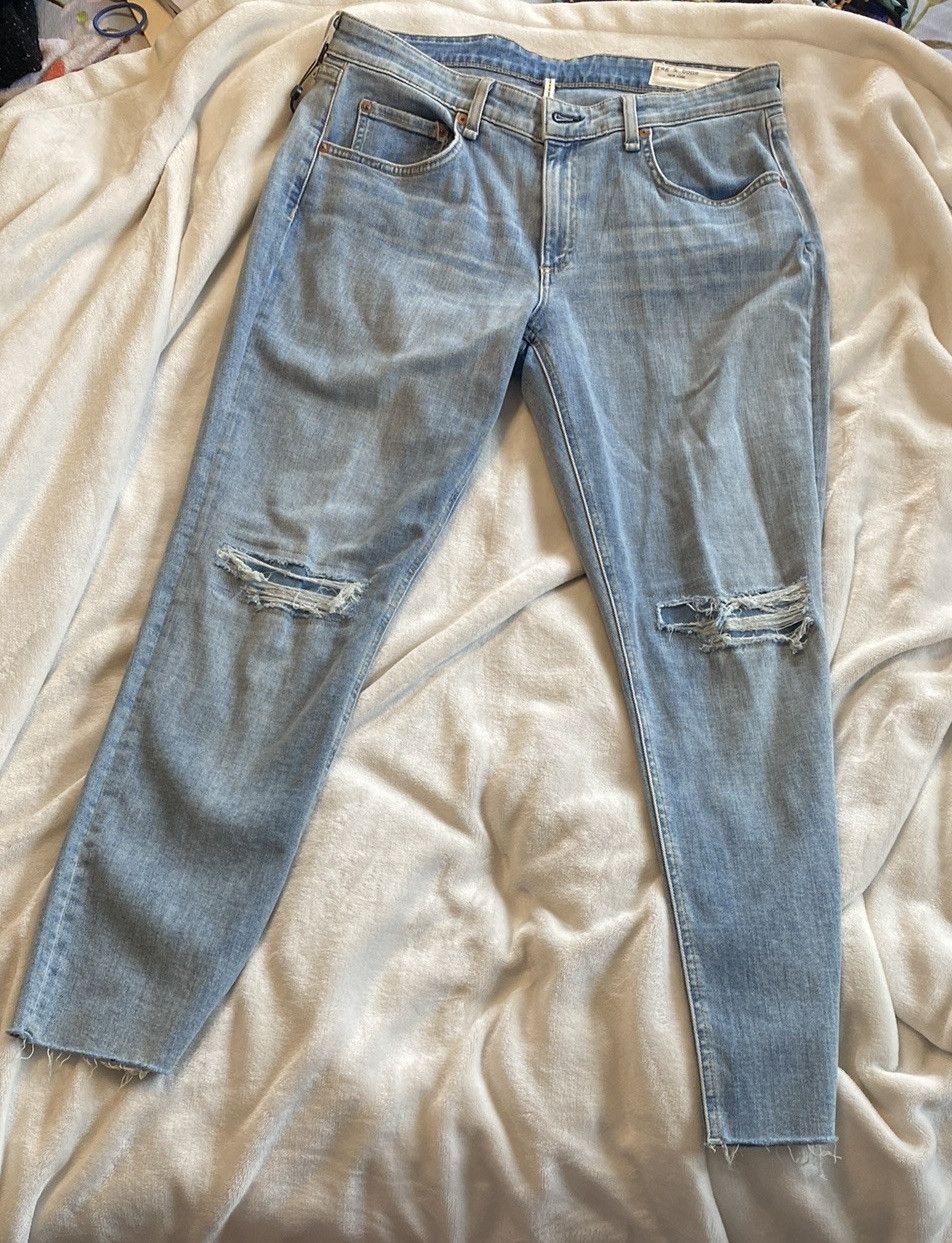 Rag & Bone Rag & Bone Dre Low-rise Slim Boyfriend Jeans, Size 30, NWT Size 30" / US 8 / IT 44 - 7 Thumbnail