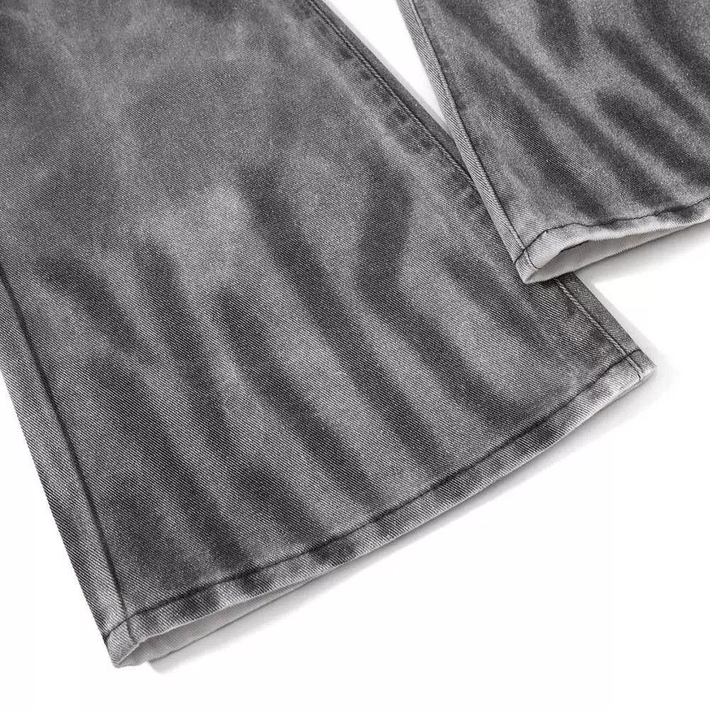 Vintage Men's hippie flared distressed tie-dye dirty jeans Size US 32 / EU 48 - 6 Thumbnail