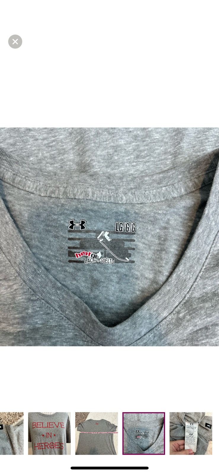 Under Armour Under armour women’s large wounded warrior project tee Size L / US 10 / IT 46 - 6 Thumbnail