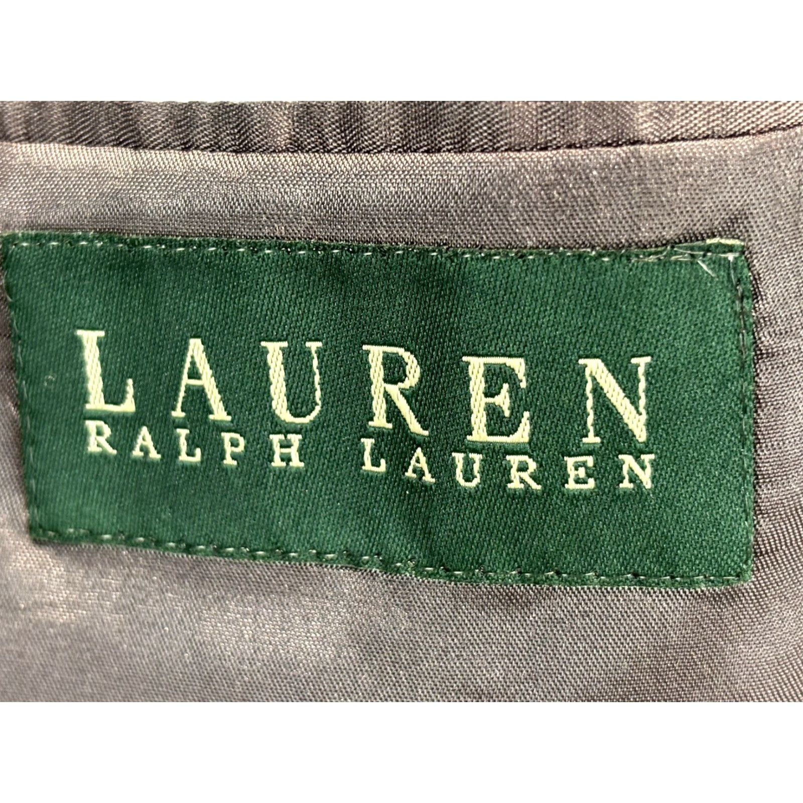 Ralph Lauren Lauren Ralph Lauren Blazer Sport Coat Men 42R Mini Houndstooth Wool Grey Career Coat Mens Size 42R - 6 Thumbnail