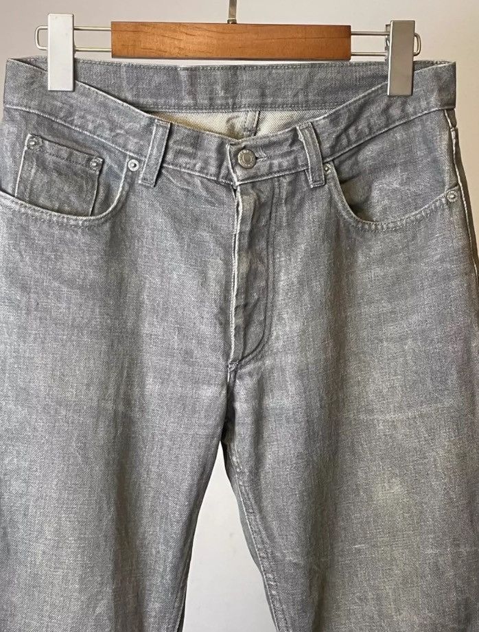 Helmut Lang Helmut Lang90s Self Washed Grey Jeans 2412-Nextarrow Size US 29 - 3 Thumbnail