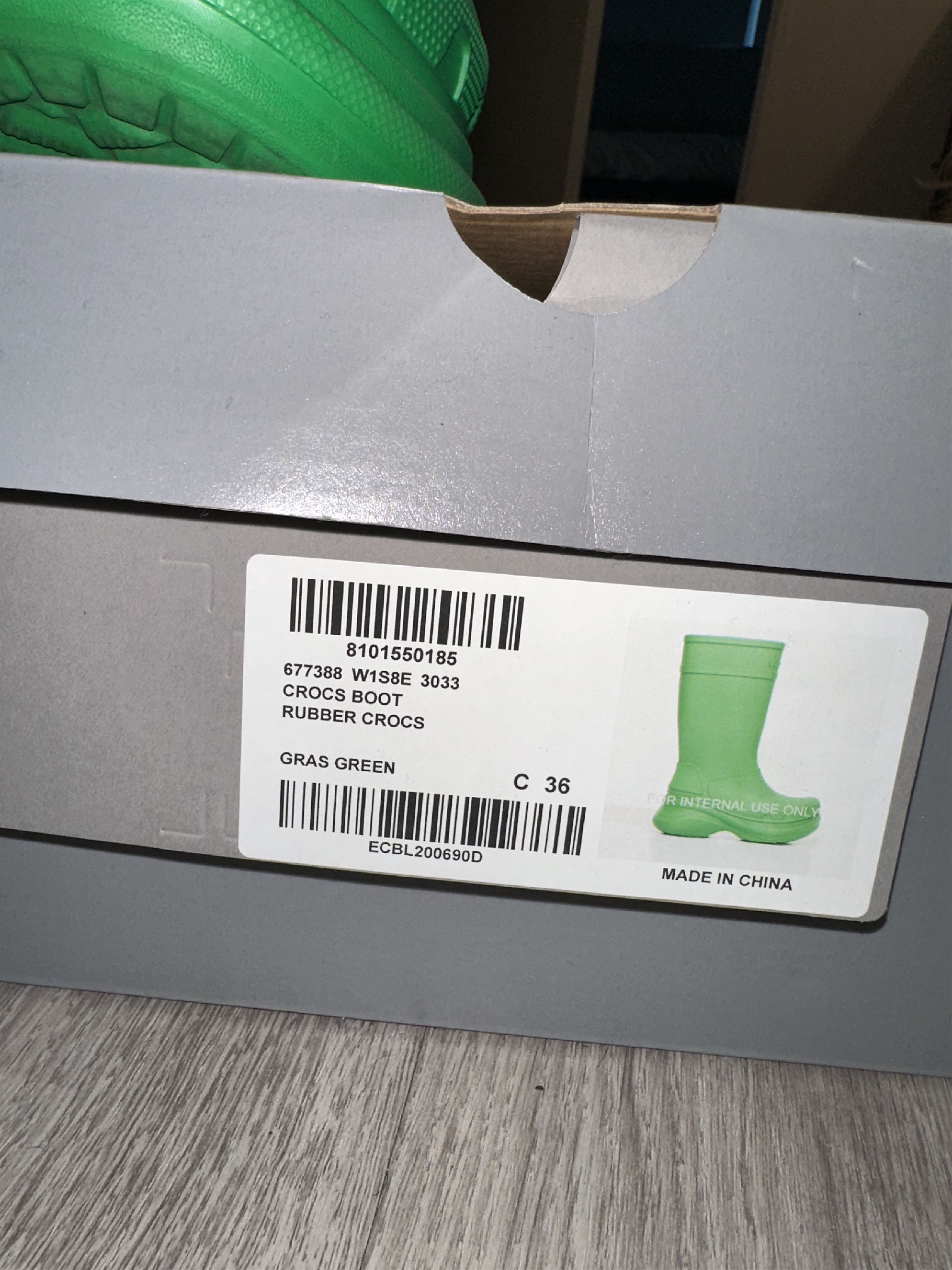 Balenciaga × Crocs Balenciaga Croc Boot Size US 6 / IT 36 - 5 Thumbnail