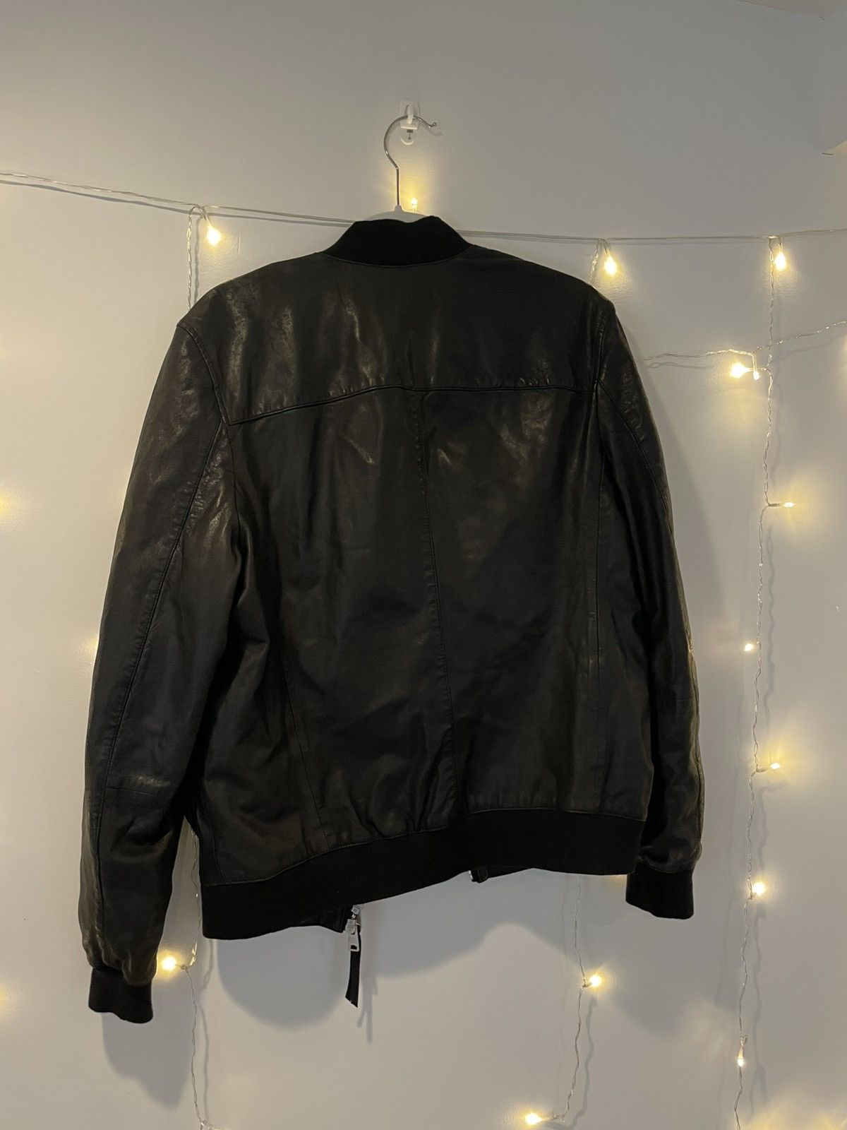 Allsaints Black Allsaints leather jacket Size US M / EU 48-50 / 2 - 2 Thumbnail