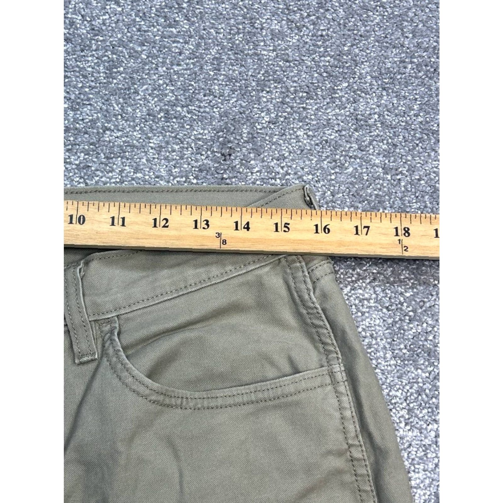 Levi's Levis Workwear Jeans Mens 32 Gray Denim Cotton Stretch Mid Rise Straight 32x31 Regular 32 Inseam 5-Pocket Size US 32 / EU 48 - 3 Thumbnail