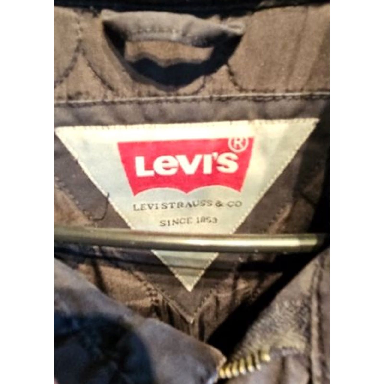 Levi's Levi's Black Lined Trucker Farm Work Bomber Jacket Mens Size Medium EUC Size US M / EU 48-50 / 2 - 4 Thumbnail