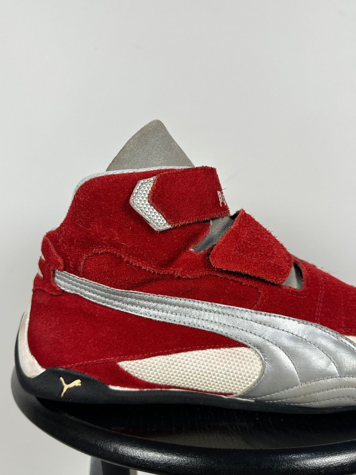 Puma Vintage Puma F1 KartCat SpeedCat Red Suede Sneakers Size US 10 / EU 43 - 12 Thumbnail