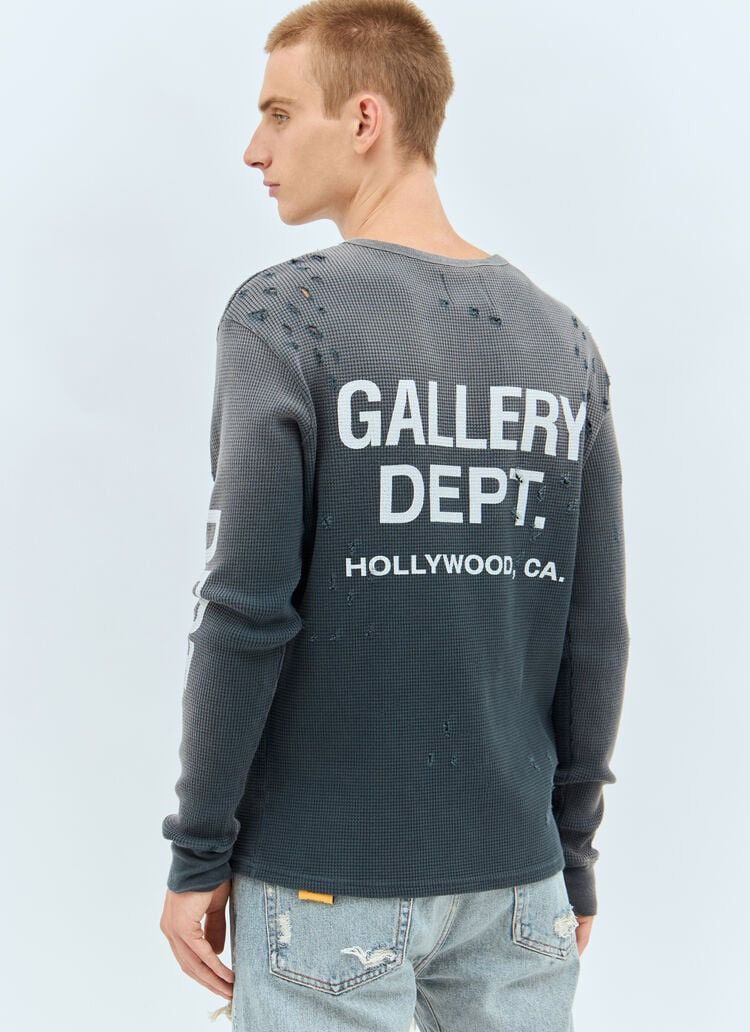 Gallery Dept. Gallery Dept. Urcle Distressed Thermal Long Sleeve Sz Large Size US L / EU 52-54 / 3 - 11 Thumbnail