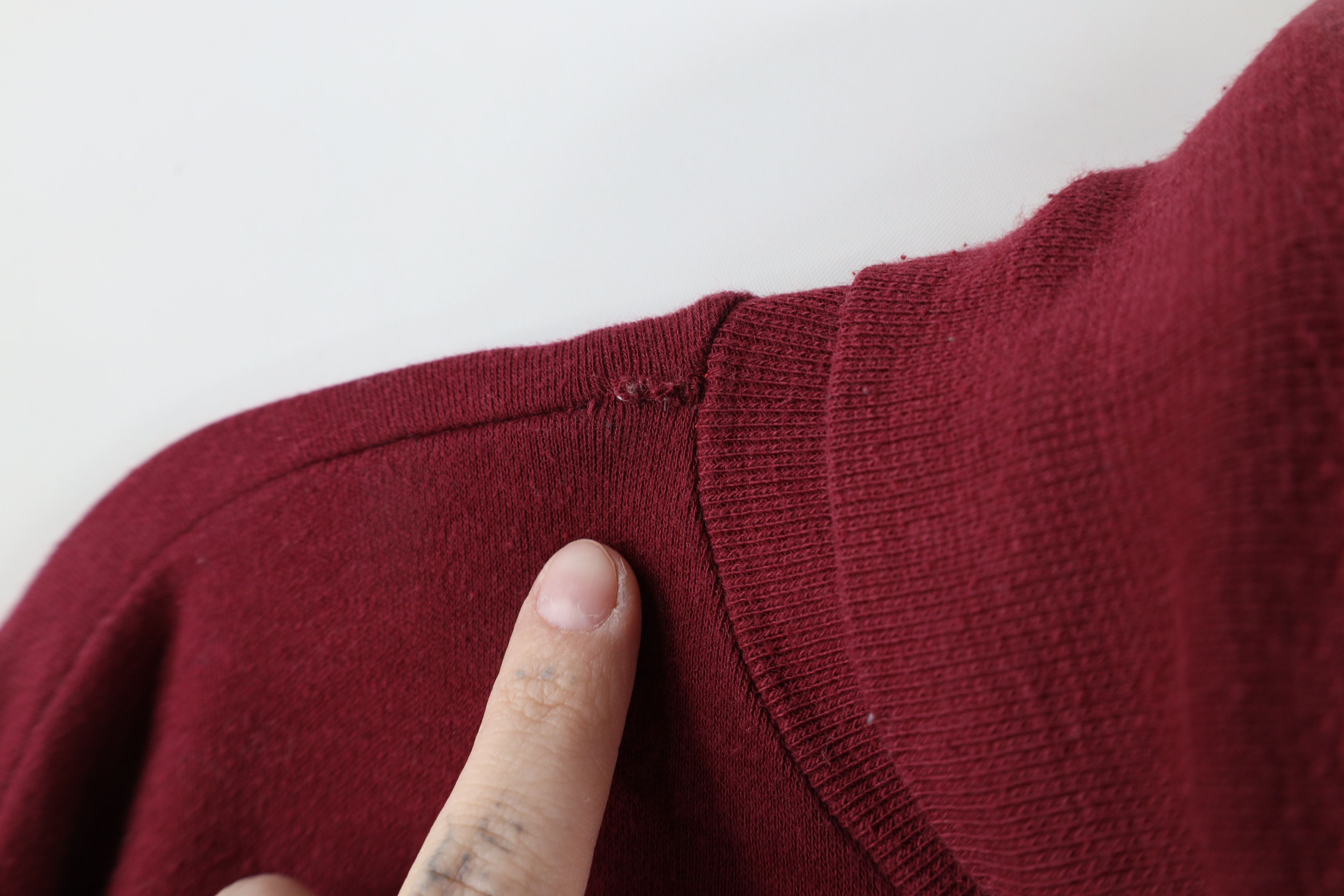 Vintage × Wrangler Vintage 70s Wrangler Long Sleeve Turtleneck T-Shirt Red USA Size US XL / EU 56 / 4 - 6 Thumbnail
