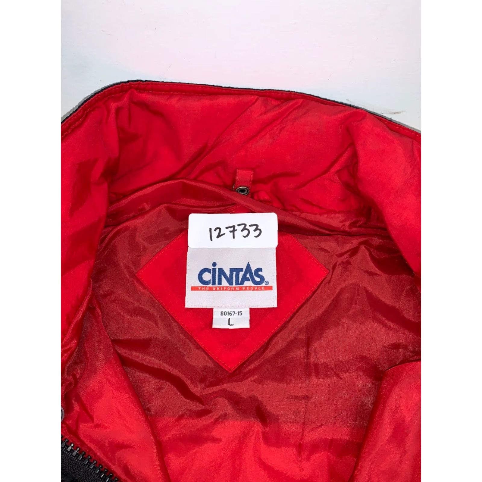 NASCAR VINTAGE NASCAR Windbreaker Jacket Mens L Red Zip Hooded Y2K 12733 Size US L / EU 52-54 / 3 - 2 Thumbnail