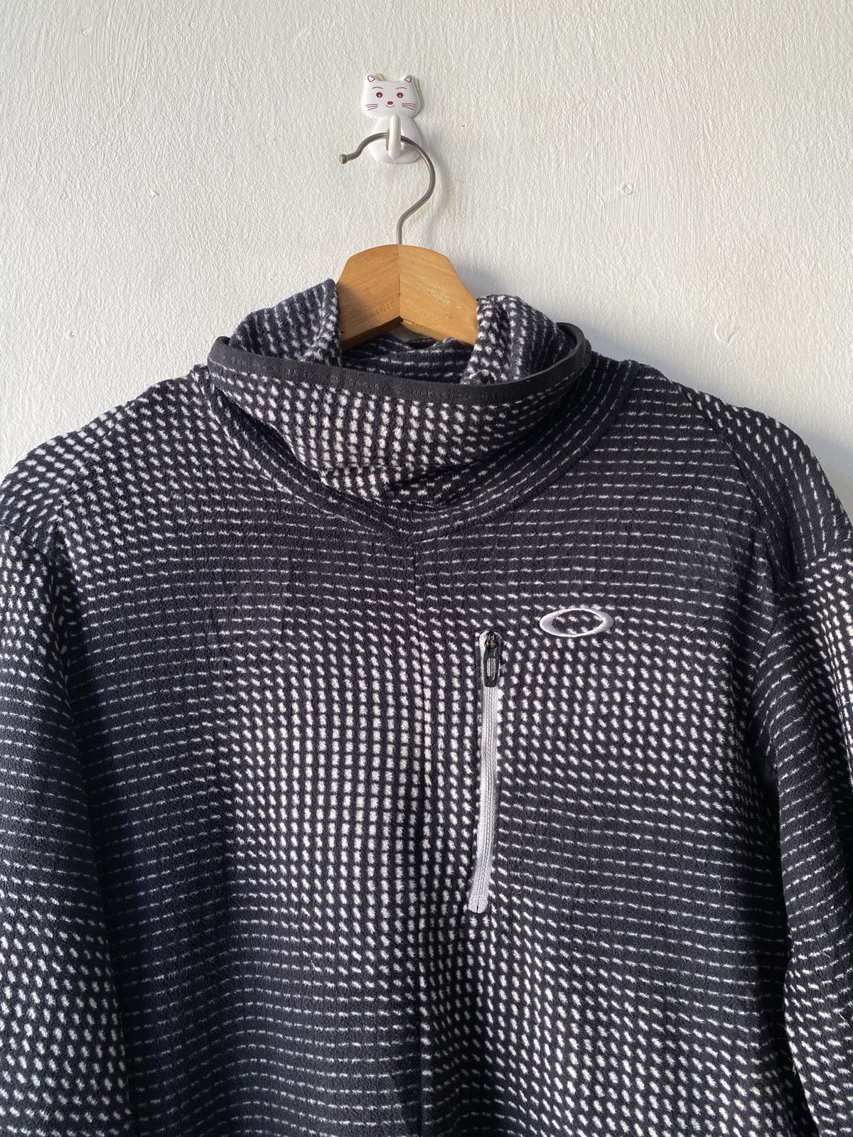 Oakley 2000s Oakley Performance Fit Turtleneck Design Fleece Size US M / EU 48-50 / 2 - 6 Thumbnail