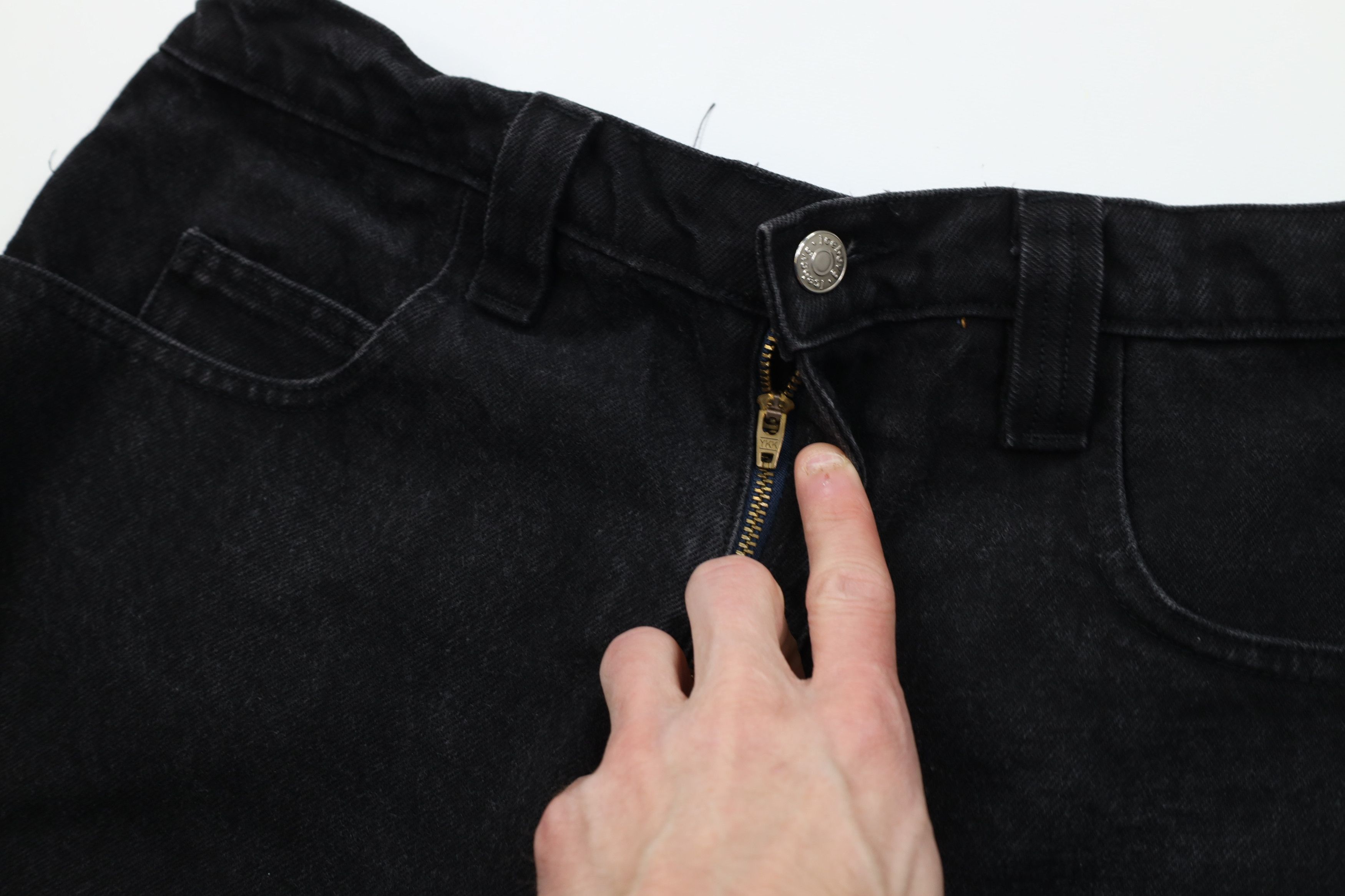 Iceberg Vintage 90s Iceberg Jeans Spell Baggy Wide Leg Denim Jeans Size US 34 / EU 50 - 7 Thumbnail