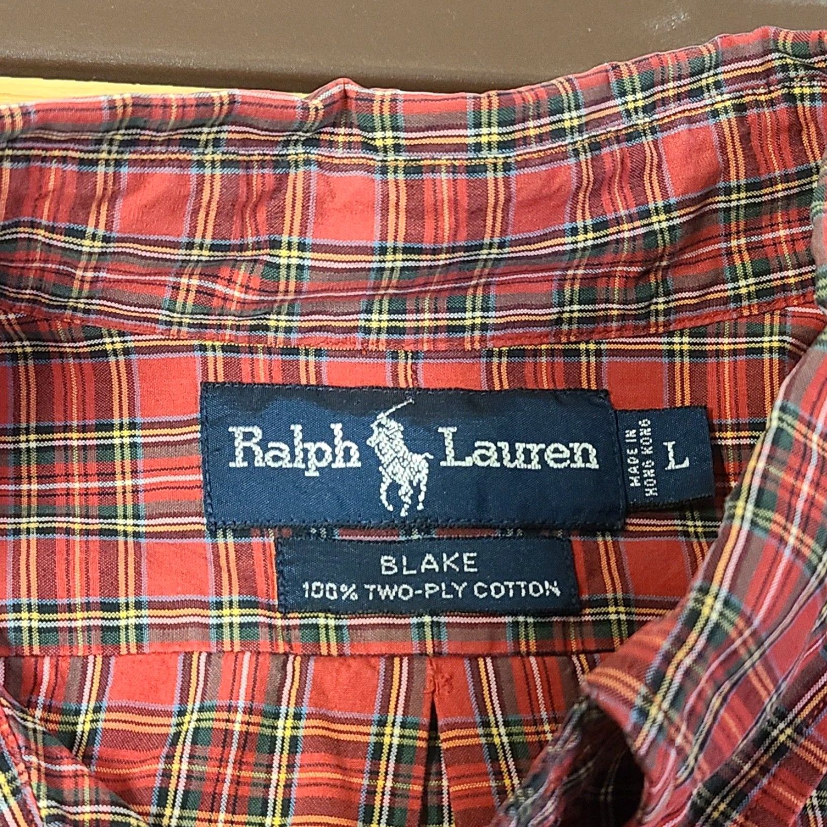 Ralph Lauren Ralph Lauren Mens Multicolor Blake Plaid Collared Button-Down Shirt Size Large Size US L / EU 52-54 / 3 - 3 Thumbnail