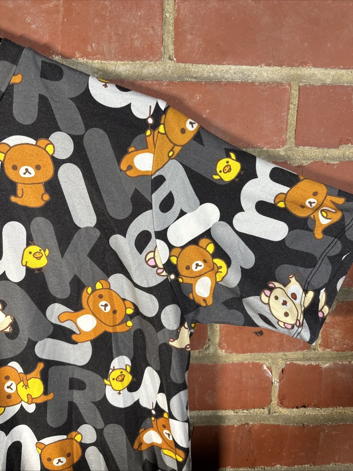 Other JapanLA 2016 Rilakkuma Alphabet Shirt USA Made Sz Small Size US S / EU 44-46 / 1 - 5 Thumbnail