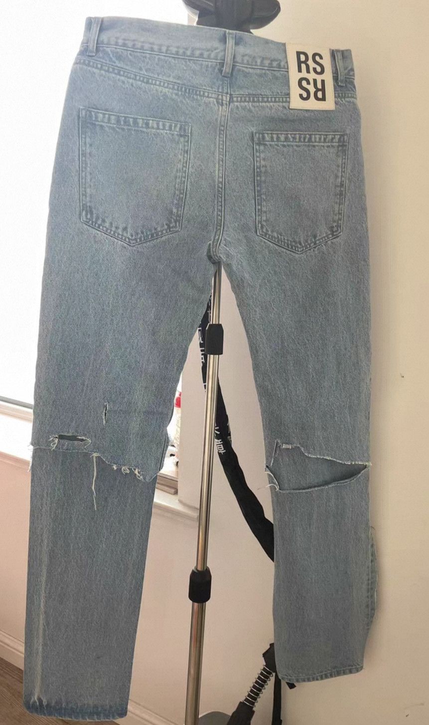 Raf Simons RAF SIMONS 20SS Double Break Jeans 2502-Nextarrow Size US 30 / EU 46 - 10 Thumbnail