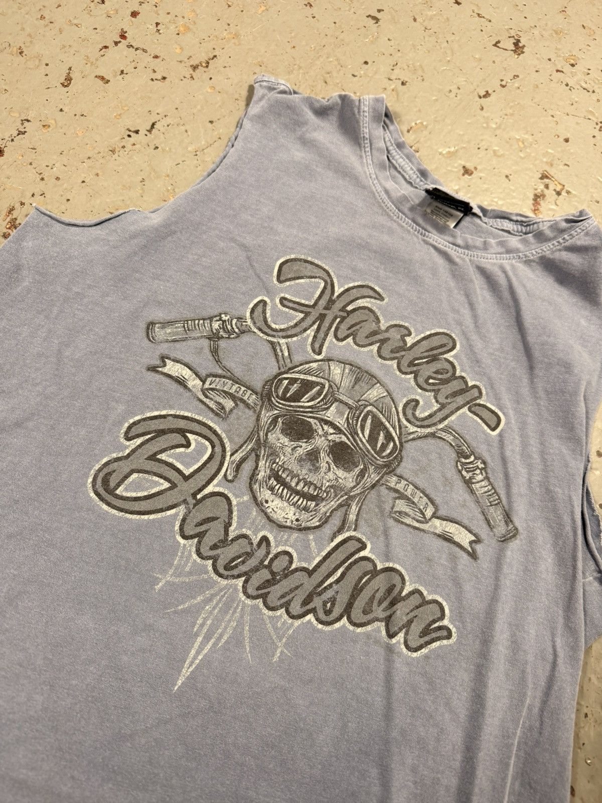 Harley Davidson Harley Davidson Cutoff Skull Tee Size US L / EU 52-54 / 3 - 2 Thumbnail