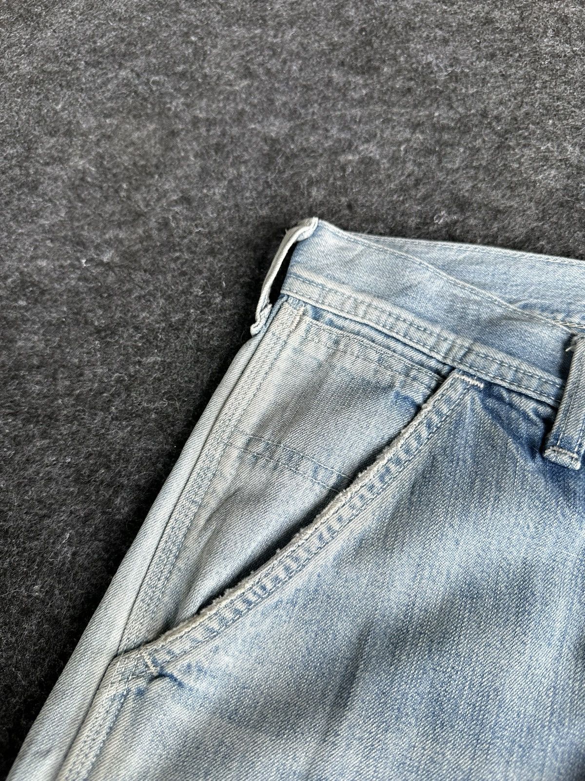 Lee × Vintage Vintage Lee Union Made Sanforized Carpenter Denim D462 Size US 30 / EU 46 - 10 Thumbnail
