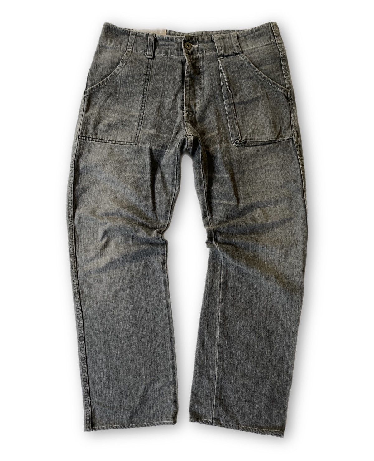 Johnbull Vintage Johnbull 1963 Fatigue Jeans Pants Size US 33 - 1 Thumbnail