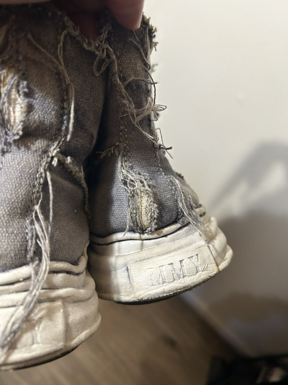 Maison MIHARA YASUHIRO *Rare*(Over dyed) Hi top maison mihara yasuhiro shoes Size US 9 / EU 42 - 6 Thumbnail