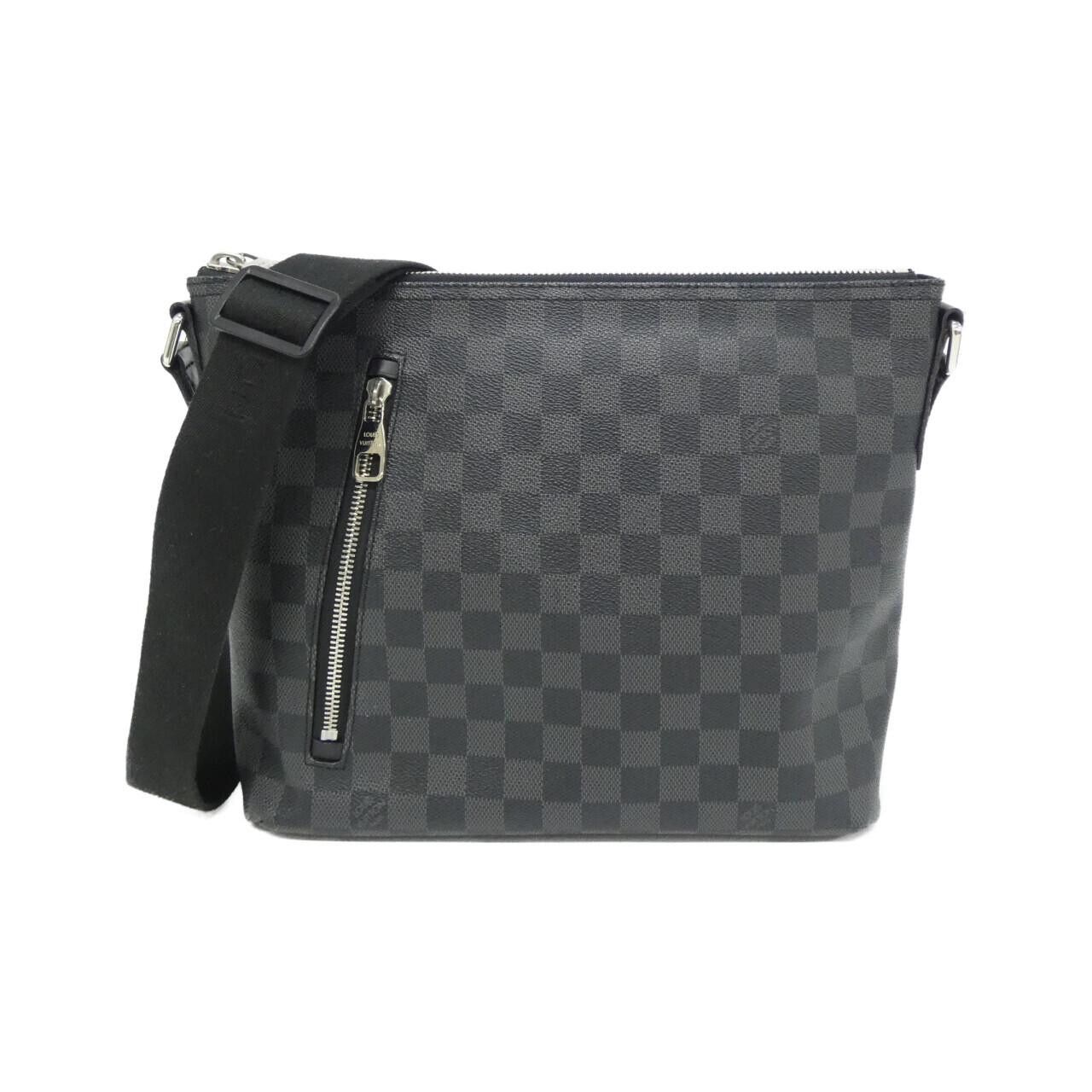 Louis Vuitton Louis Vuitton Louis Vuitton Mick Damier Graphite Shoulder Bag Textile Shoulder Bag N41211 DUTY FREE for USA Size ONE SIZE - 1 Thumbnail