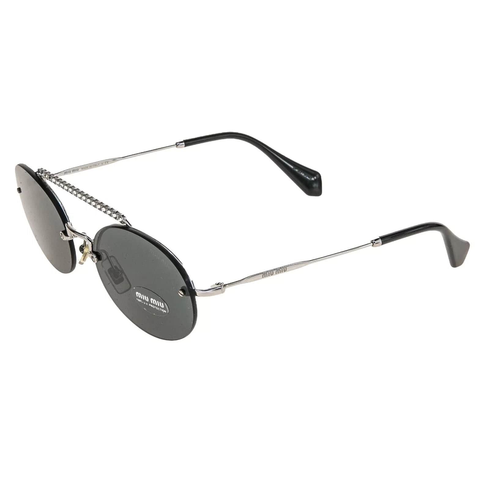 Miu Miu MIU MIU SOCIETE SMU60T Rimless Special Sunglasses 60T Size ONE SIZE - 2 Thumbnail