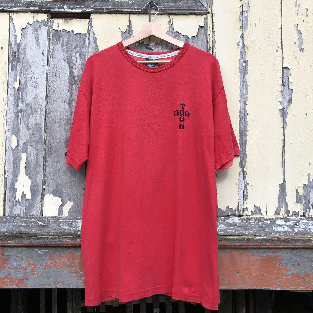 Vintage Thrashed Faded Dogtown Tshirt Size US XL / EU 56 / 4 - 4 Thumbnail