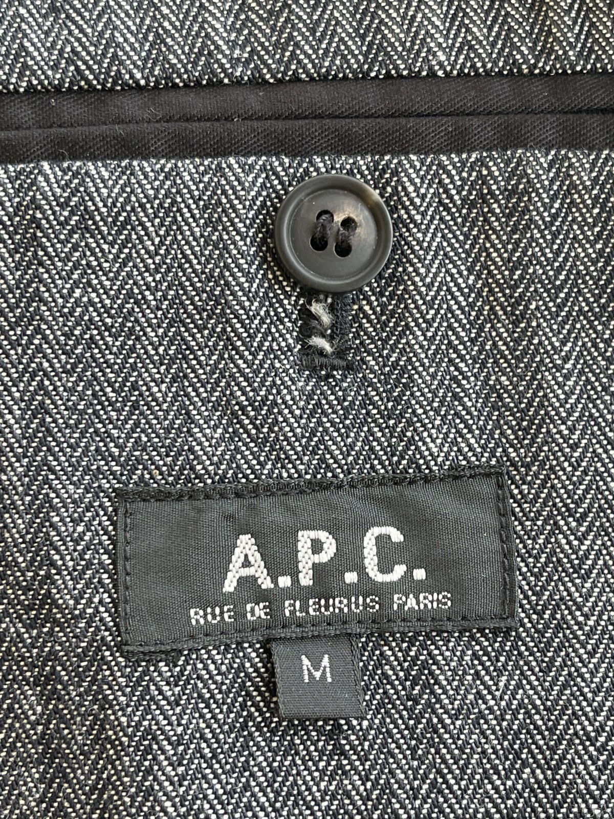 A.P.C. A.P.C Herringbone Chore Jacket Size US M / EU 48-50 / 2 - 4 Thumbnail