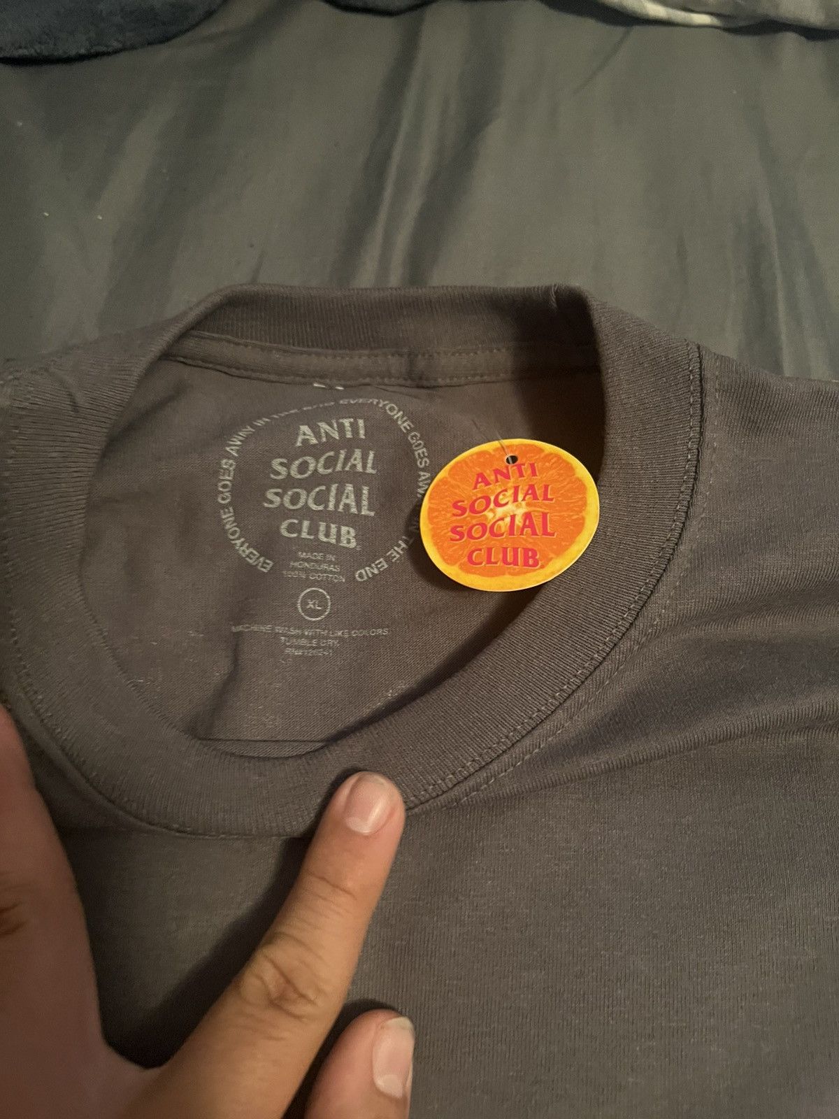 Anti Social Social Club Anti Social Social Club Cancelled F&F Tee / Pink X - XL Size US XL / EU 56 / 4 - 6 Thumbnail