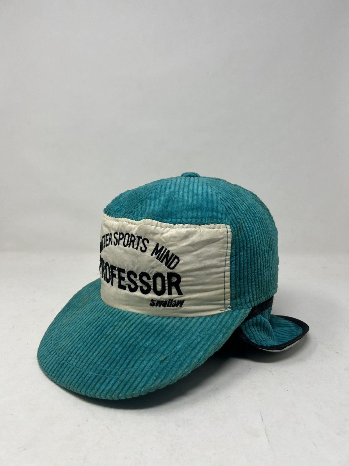 Vintage Vintage Professor Swallow Corduroy Ski Hat Size ONE SIZE - 1 Thumbnail